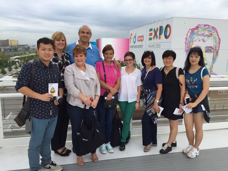 I delegati UNESCO visitano Expo prima di Forum Fabriano 2015